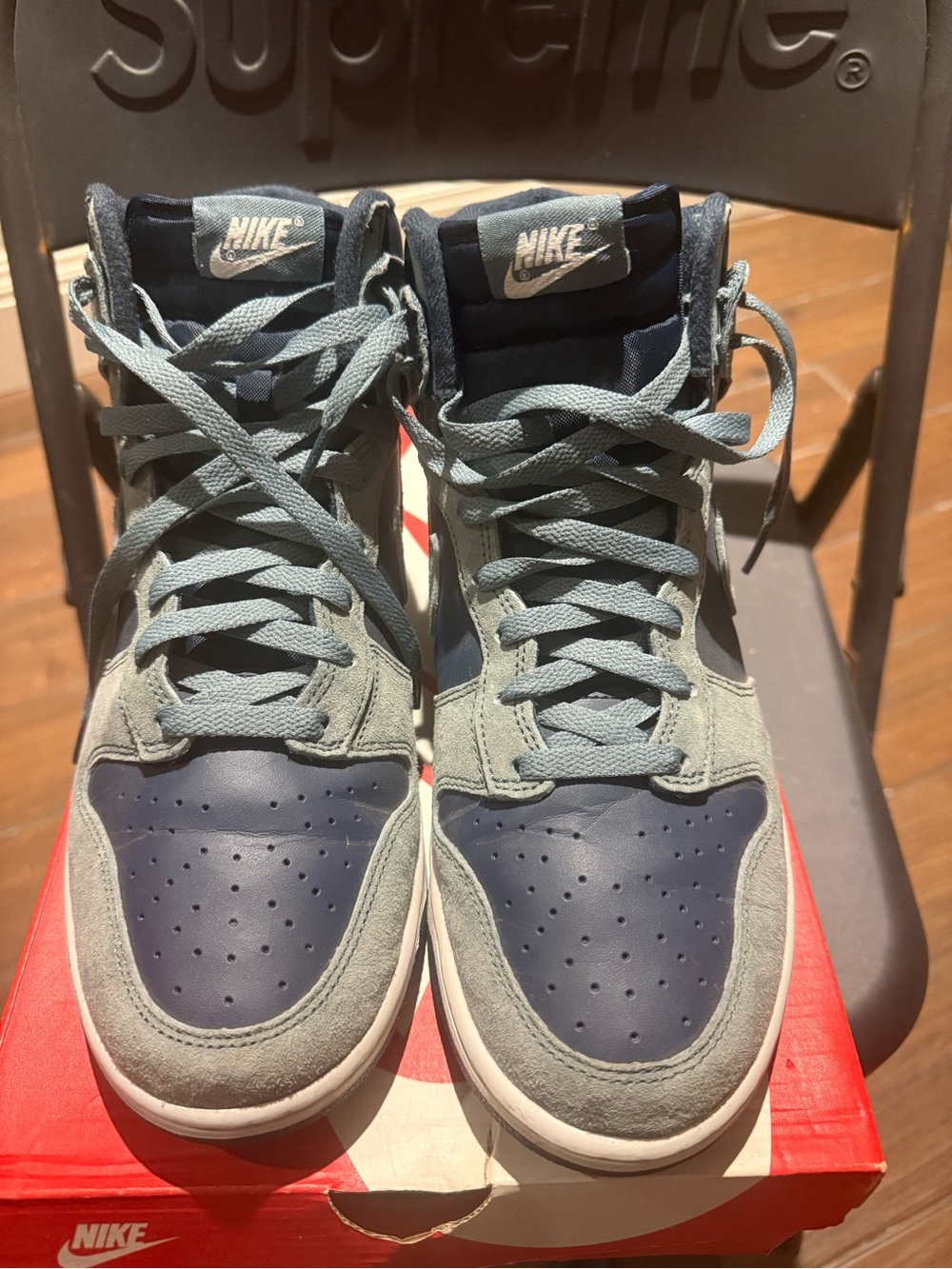 Nike Dunk High Retro Premium "Armory Navy"